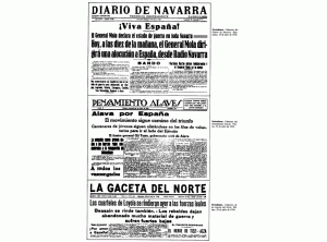 Diario de Navarra portada