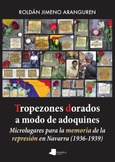 Tropezones dorados a modo de adoquines